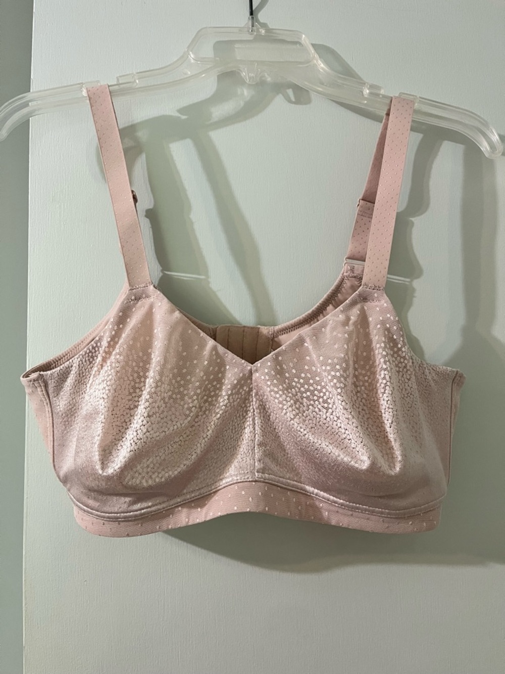 Wacoal 852303 “Rose Dust” Back Appeal Wire Free Bra 40DD